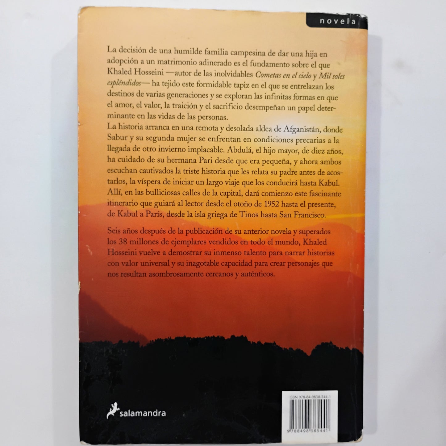 Y las montañas hablaron - Khaled Hosseini