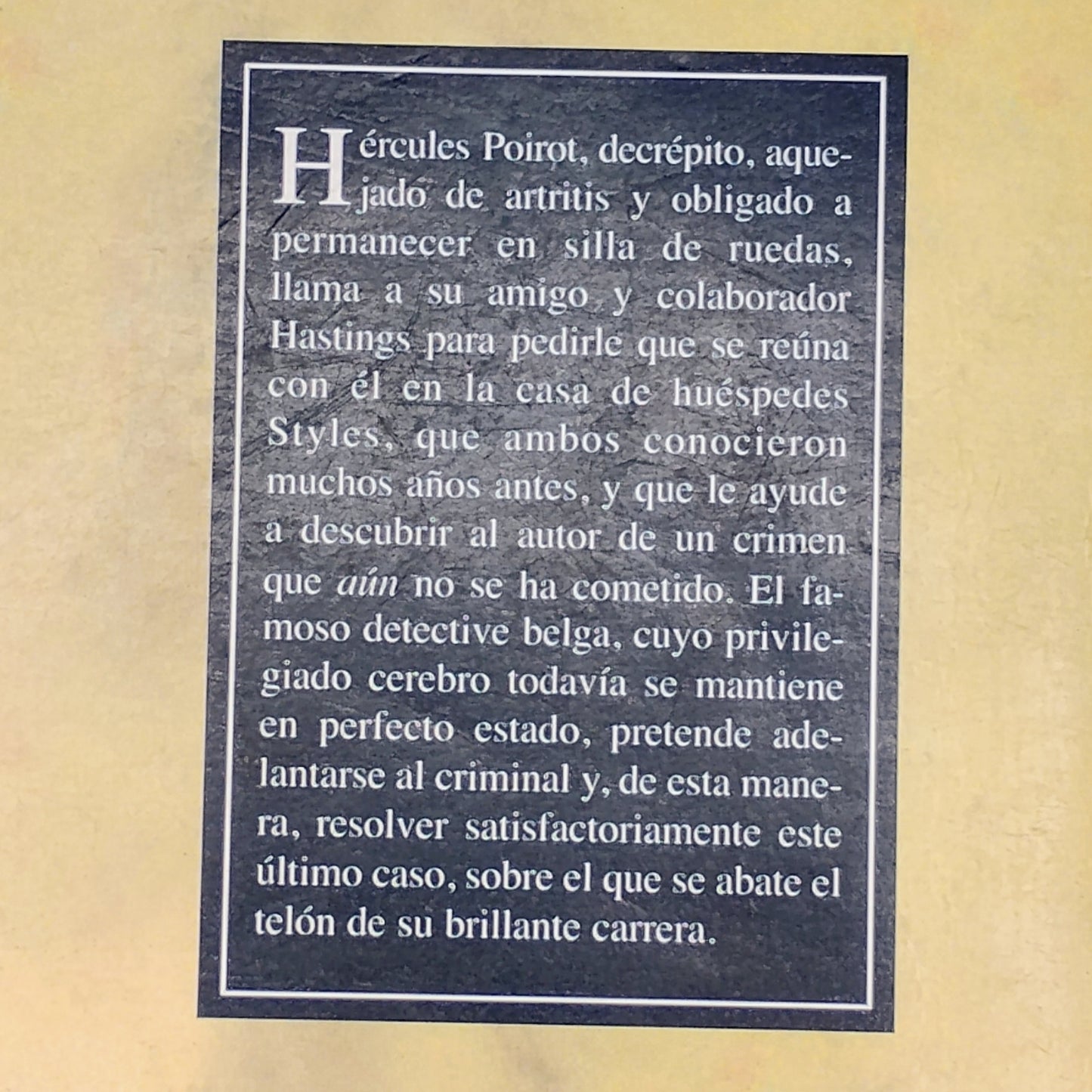 Telón - Agatha Christie