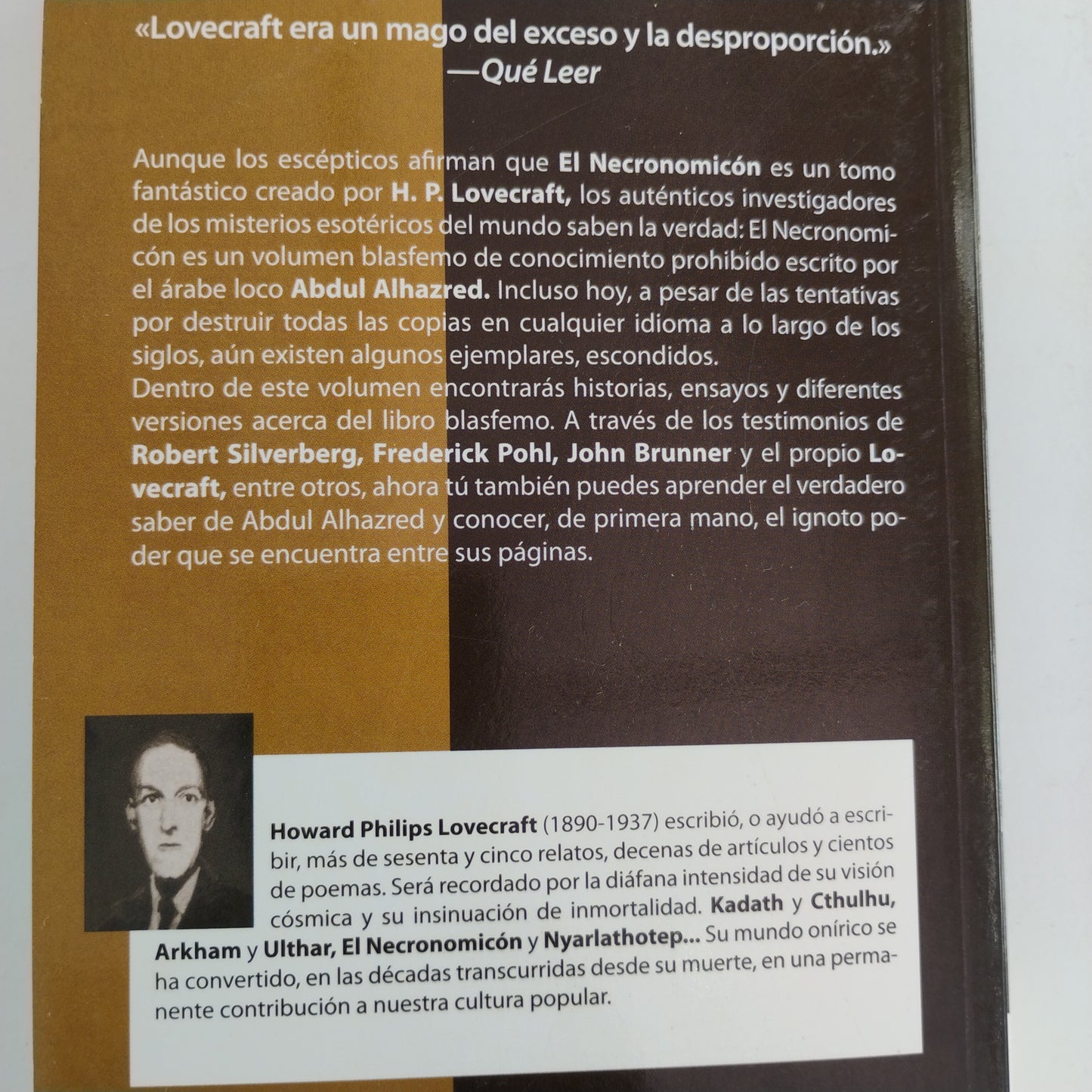 Necronomicon - H.P. Lovecraft