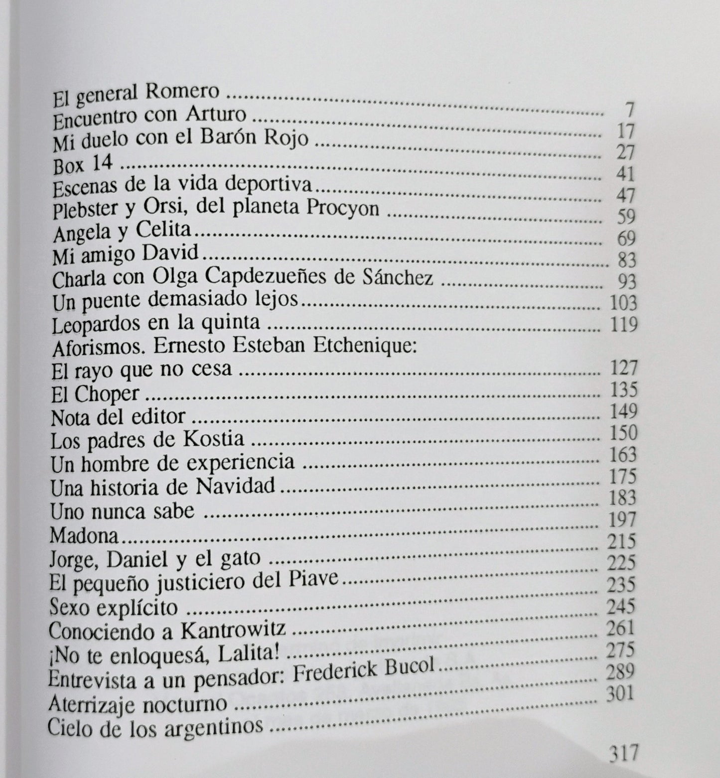 Uno nunca sabe y otros cuentos - R. Fontanarrosa
