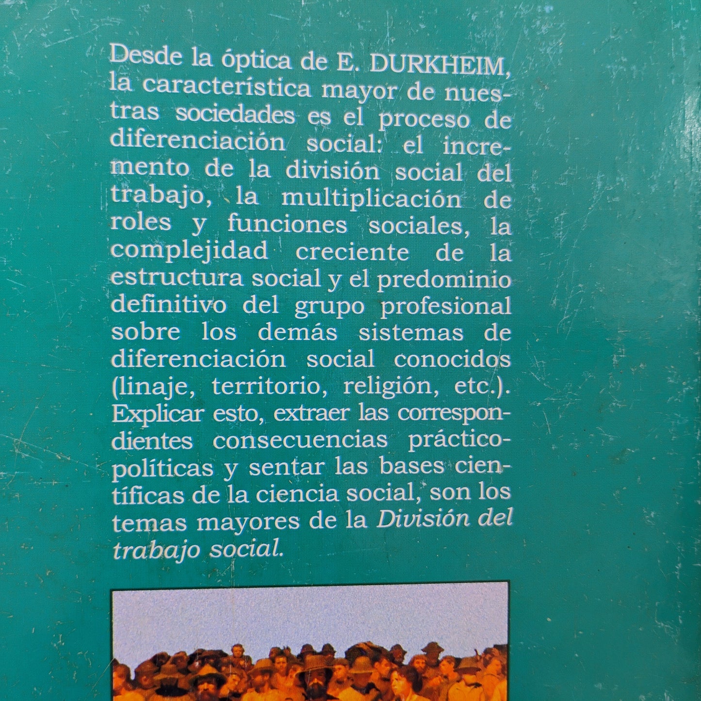 La División del Trabajo Social - Emile Durkheim