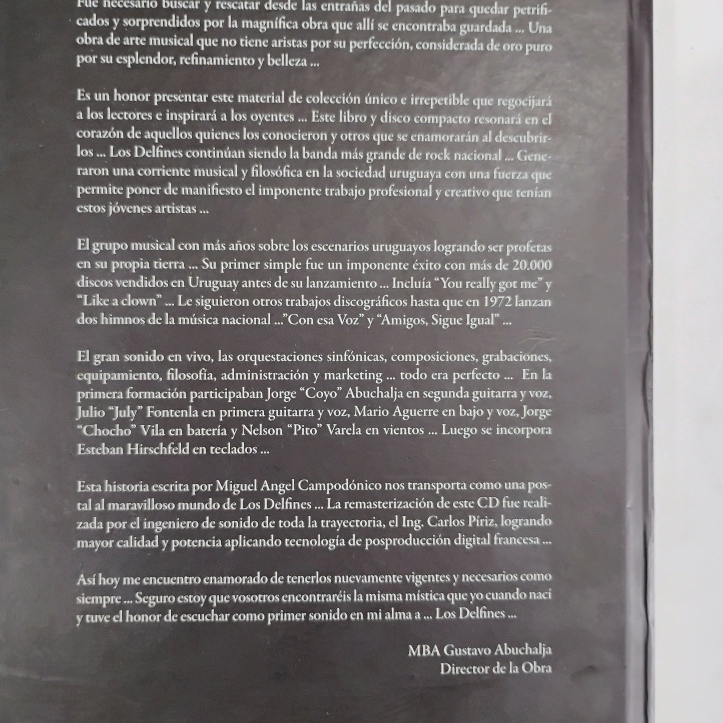 Estamos seguros. Los Delfines. - Miguel Ángel Campodónico