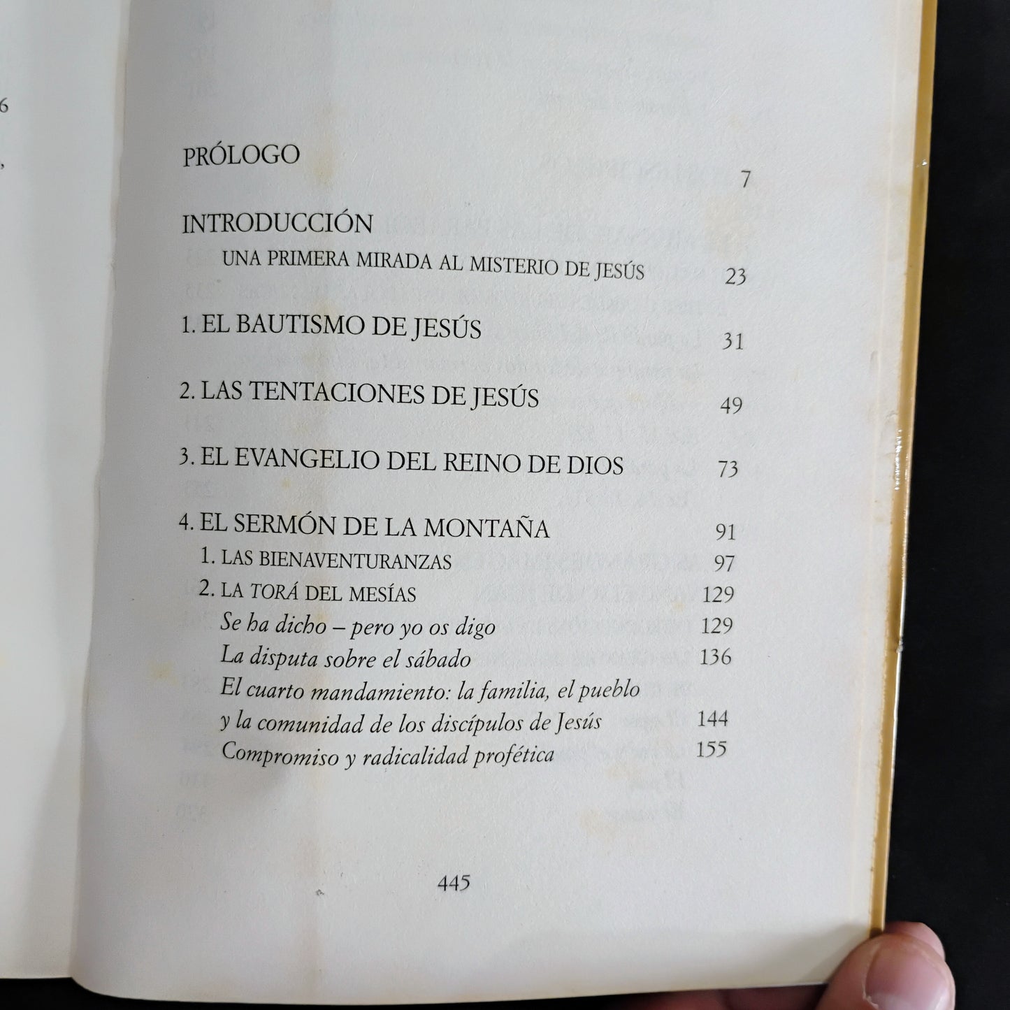 Jesús de Nazareth (1)- Joseph Ratzinger (Benedicto XVI)
