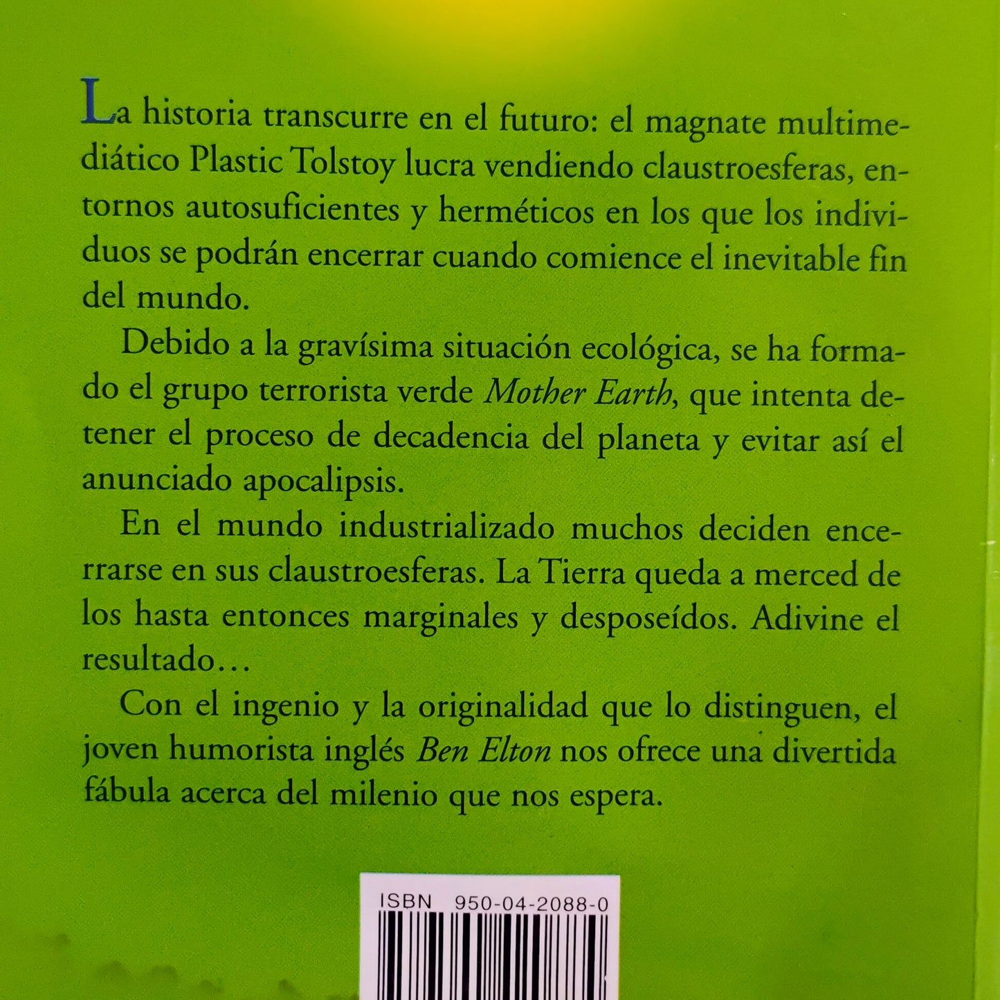 Un nuevo Edén - Ben Elton