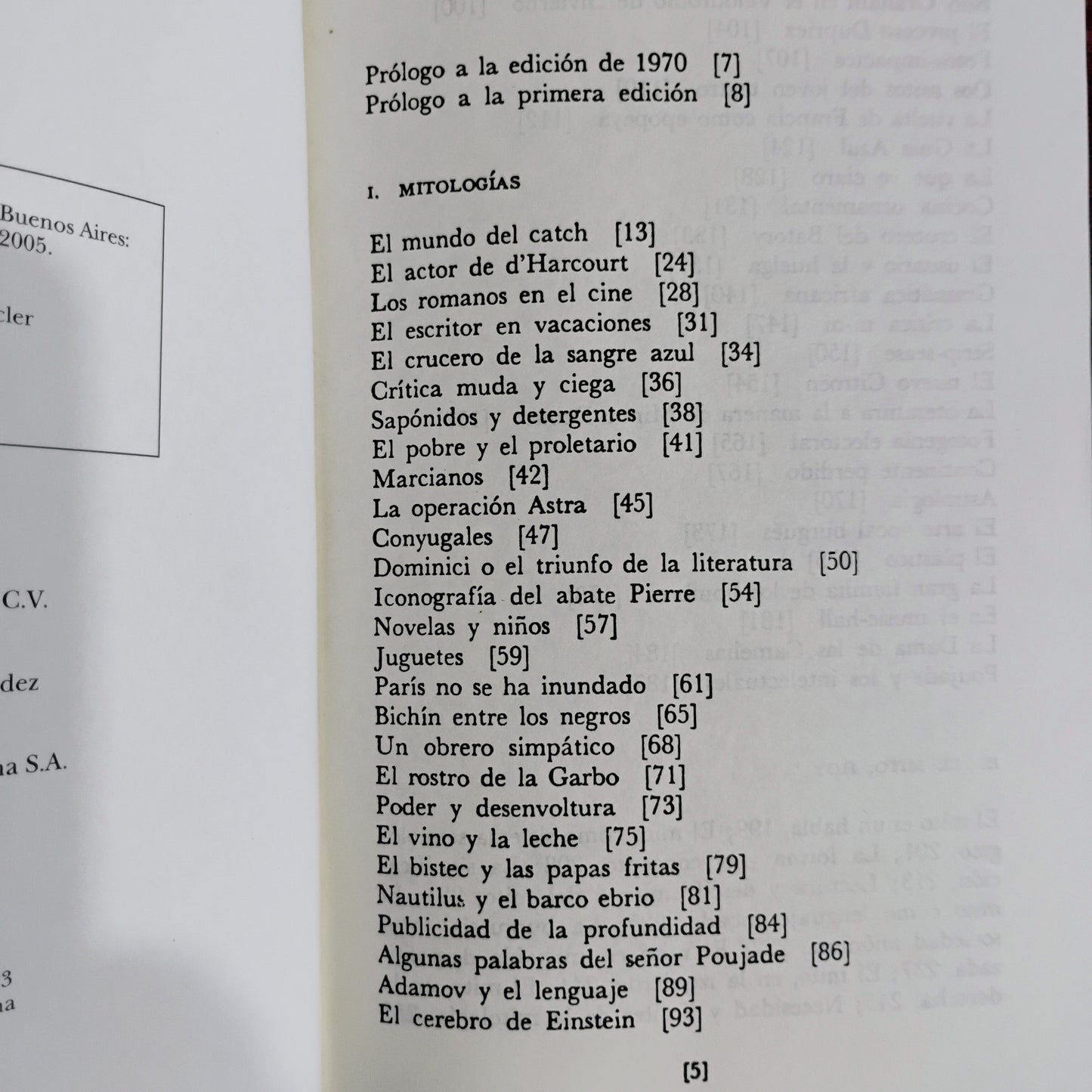 Mitologías -Roland Barthes