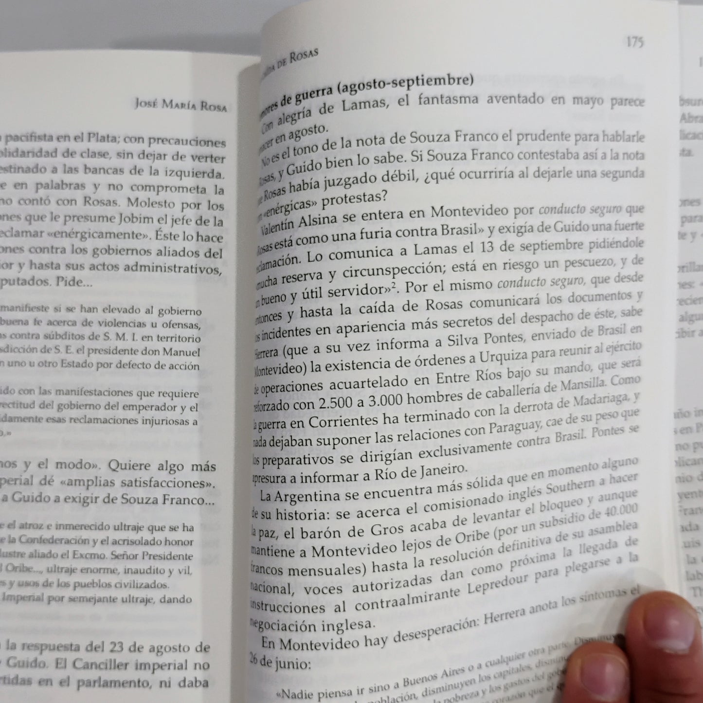 La caída de Rosas - José María Rosa