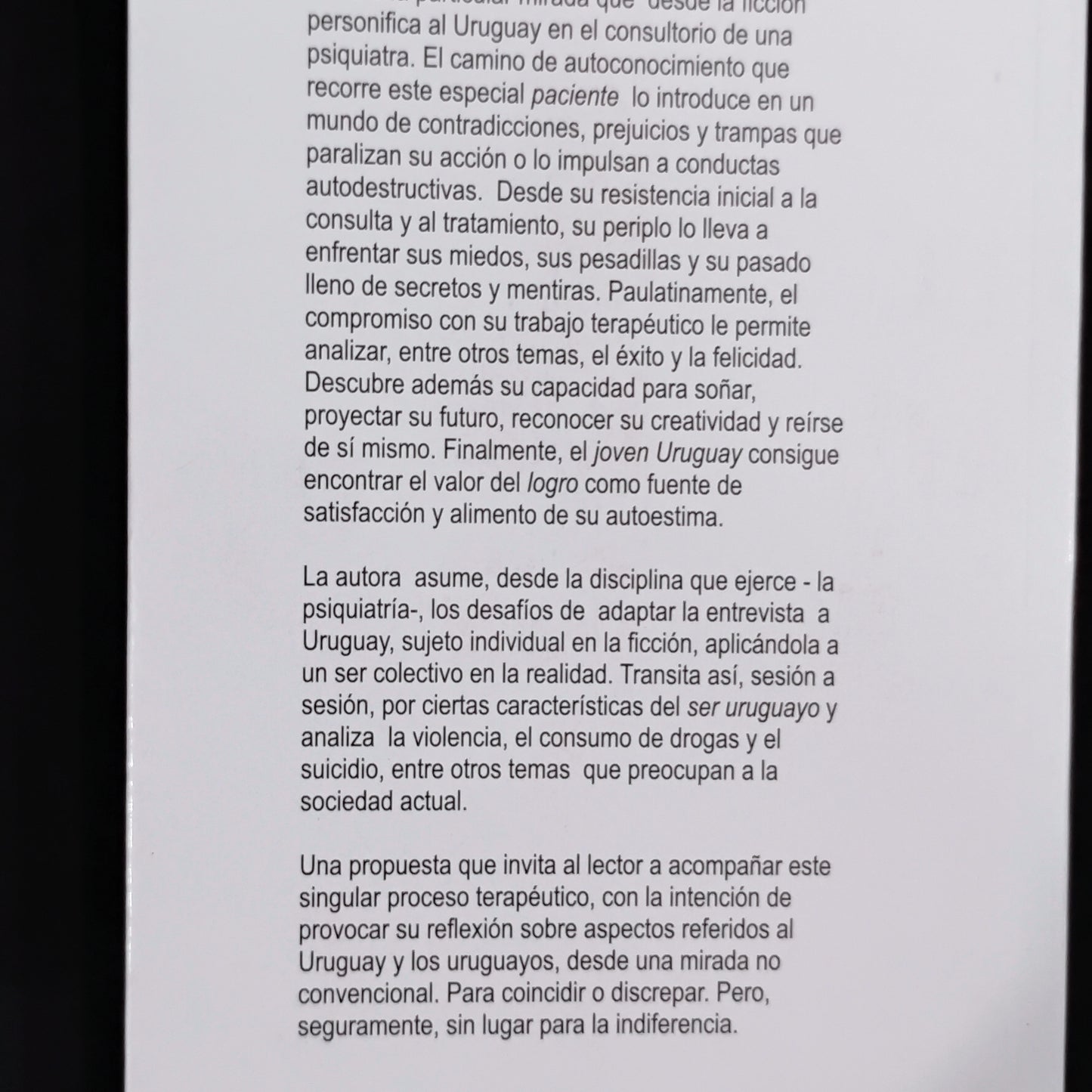 Un paciente llamado Uruguay - Dra. Ivette Almendras