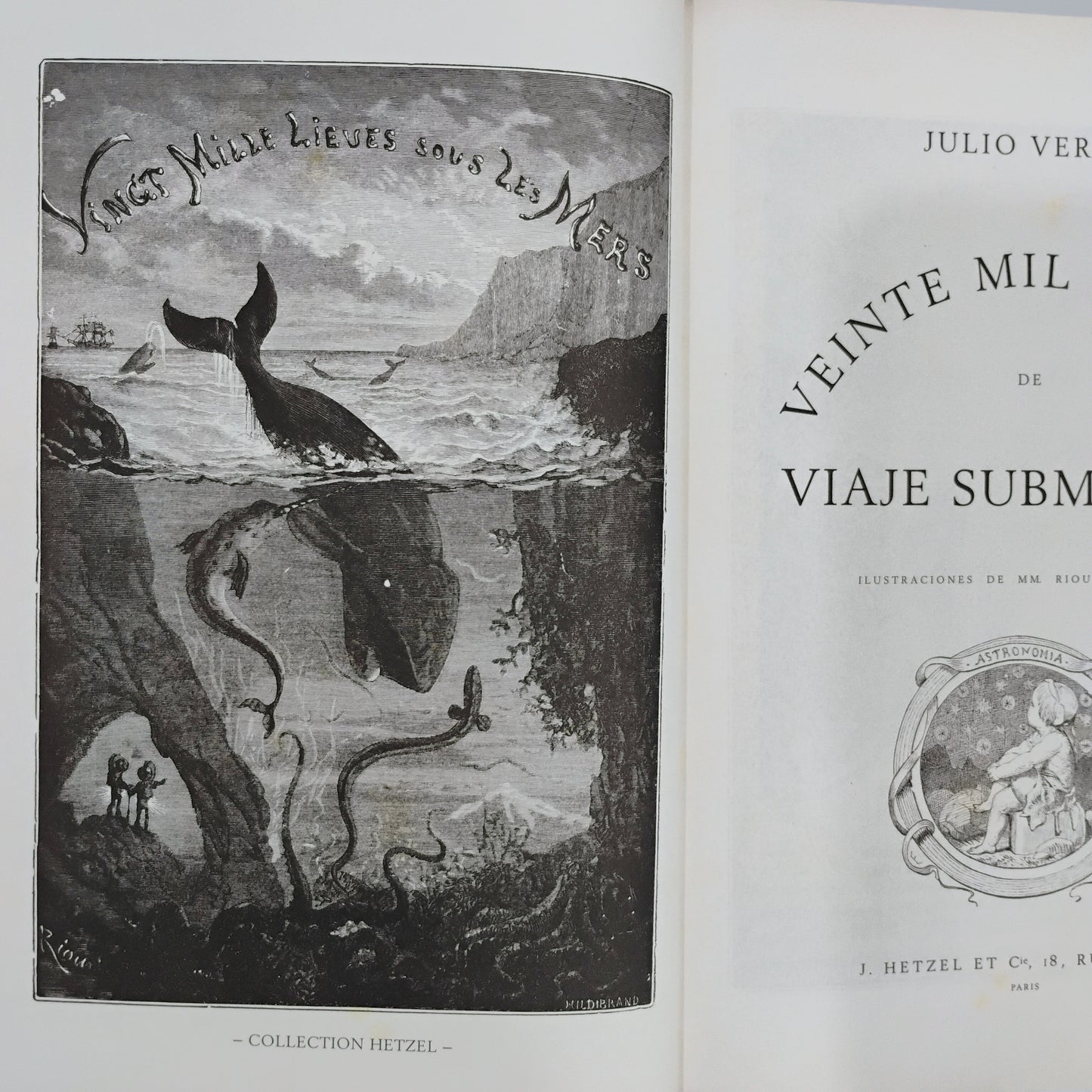 Veinte mil leguas de viaje submarino - Julio Verne