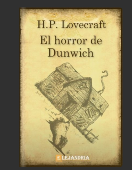El horror de Dunwich (Epub) - H.P Lovecraft