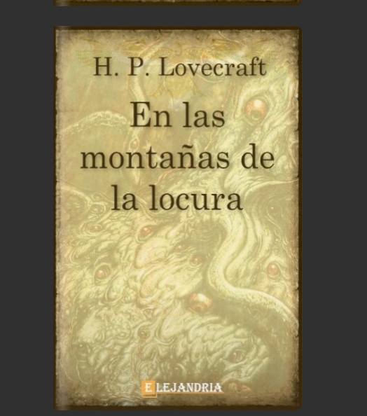 En las montañas de la locura (Epub) - H. P. Lovecraft