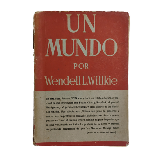 Un mundo - Wendell L. WILLKIE