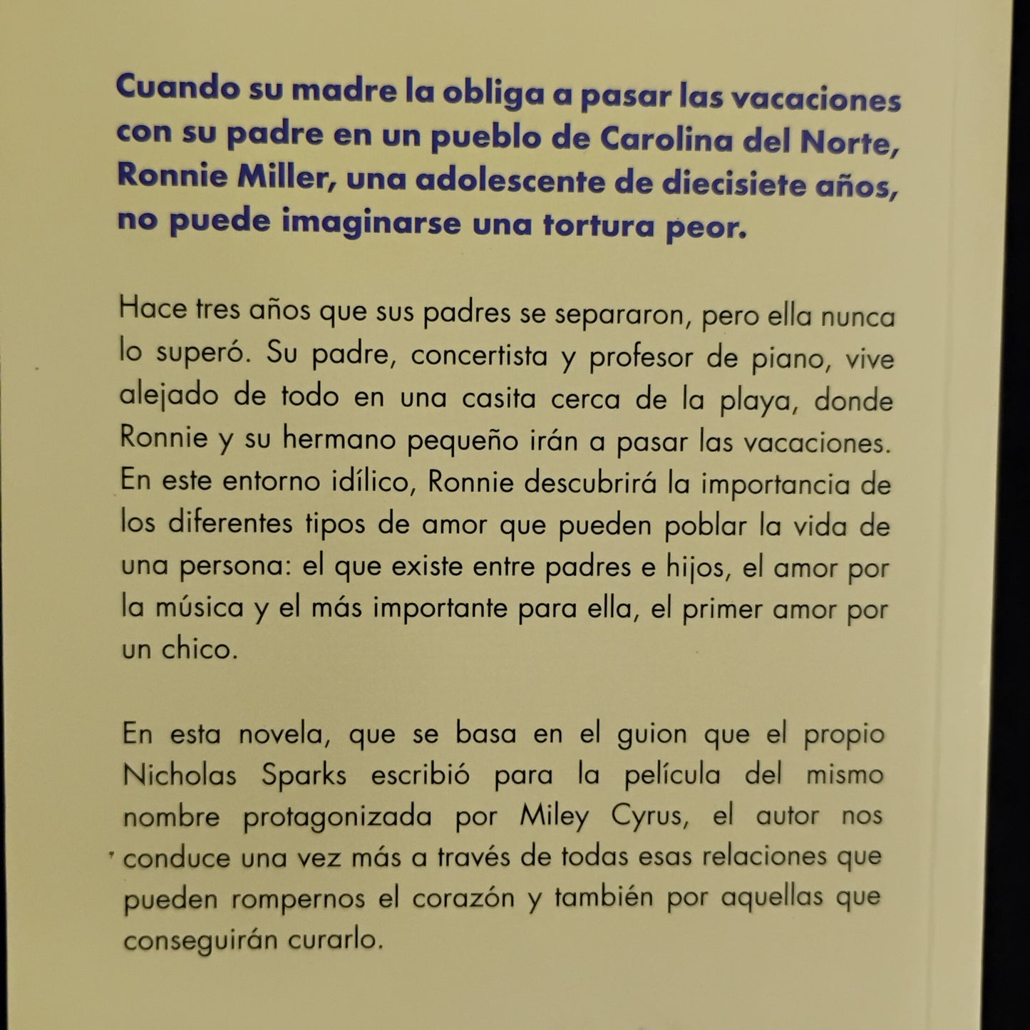 La última canción - Nicholas Sparks