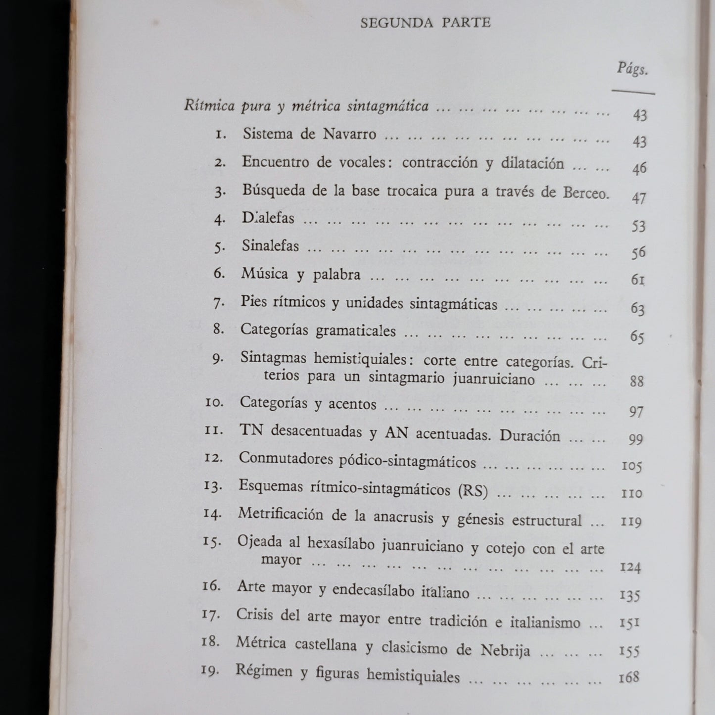 Ensayo de métrica sintagmàtica - Orestes Macri
