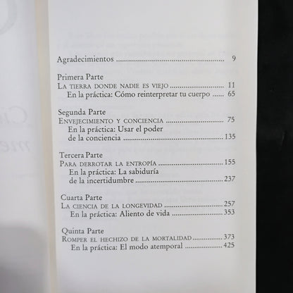 Cuerpos sin edad, mentes sin tiempo - Deepak Chopra