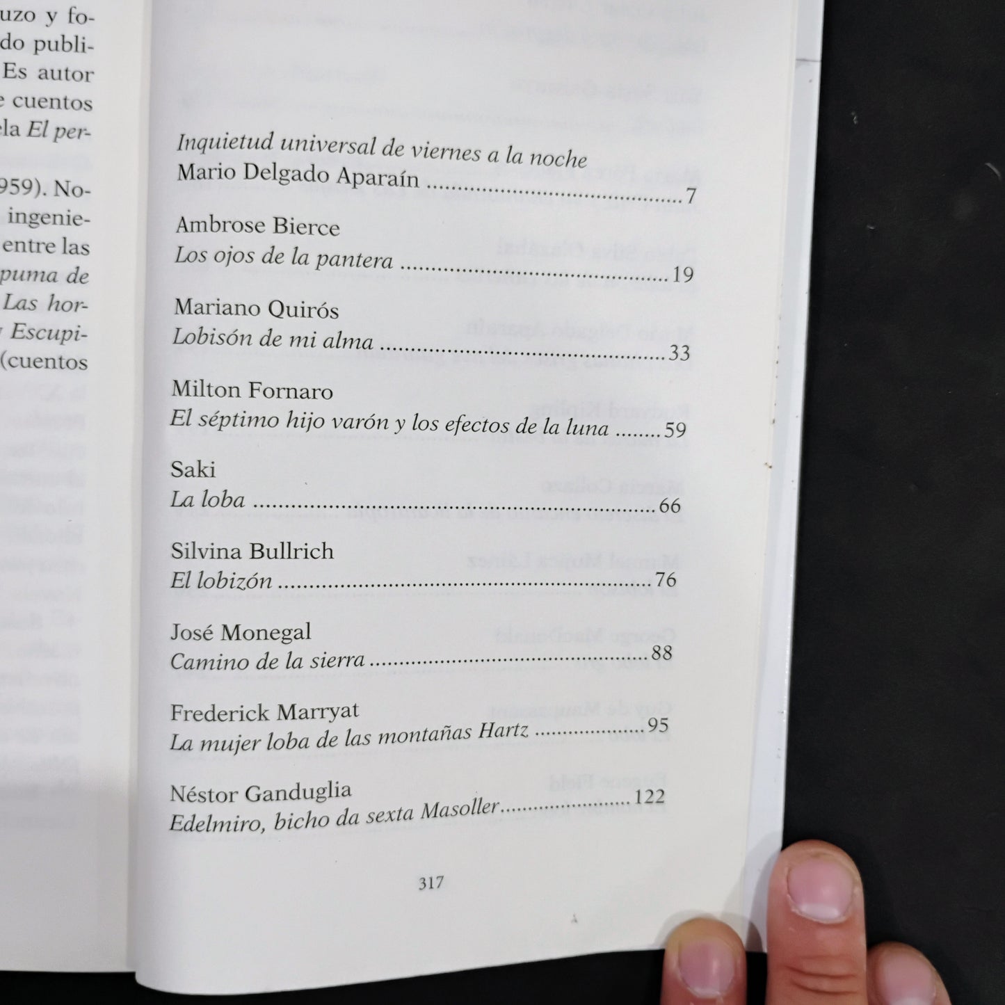 Viernes con lobos. Antología de cuentos con lobisones - Mario Delgado Aparaín (Comp.)