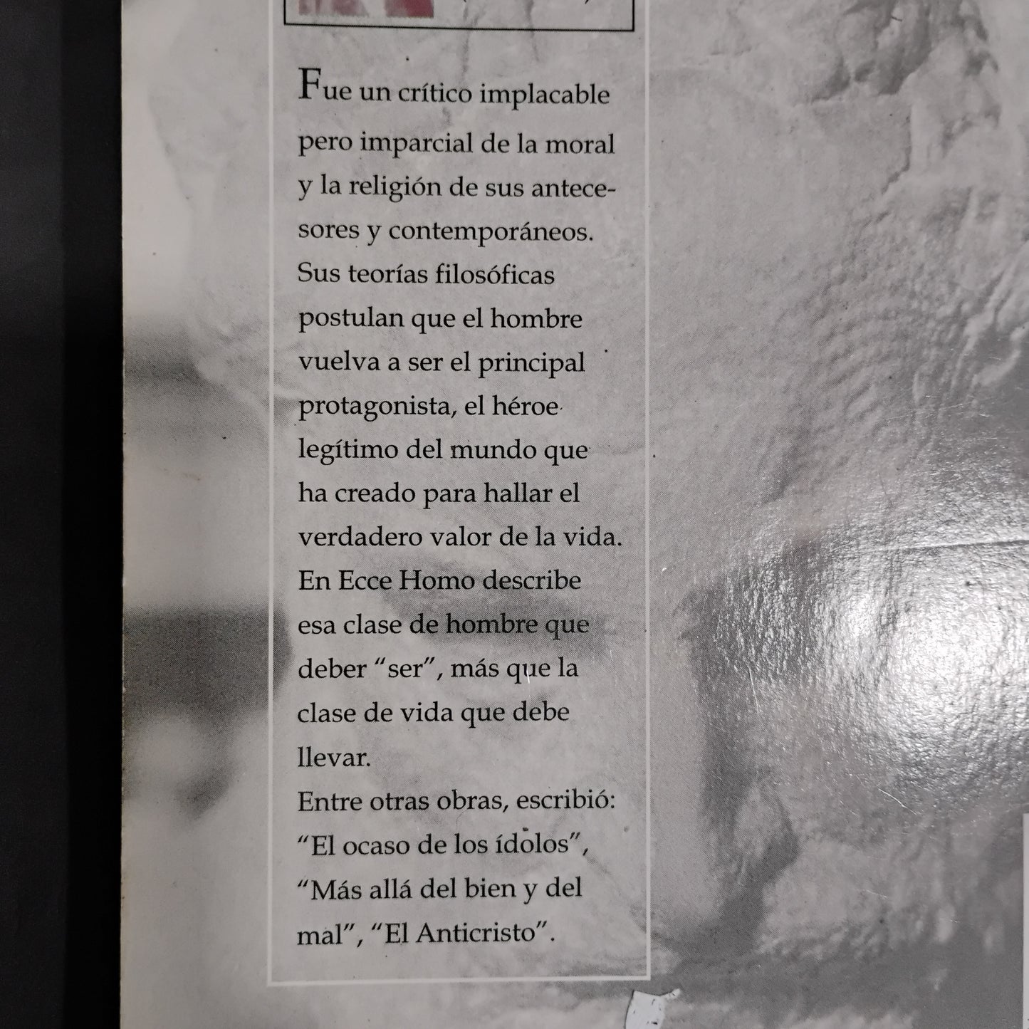 Ecce Homo - Federico Nietzche