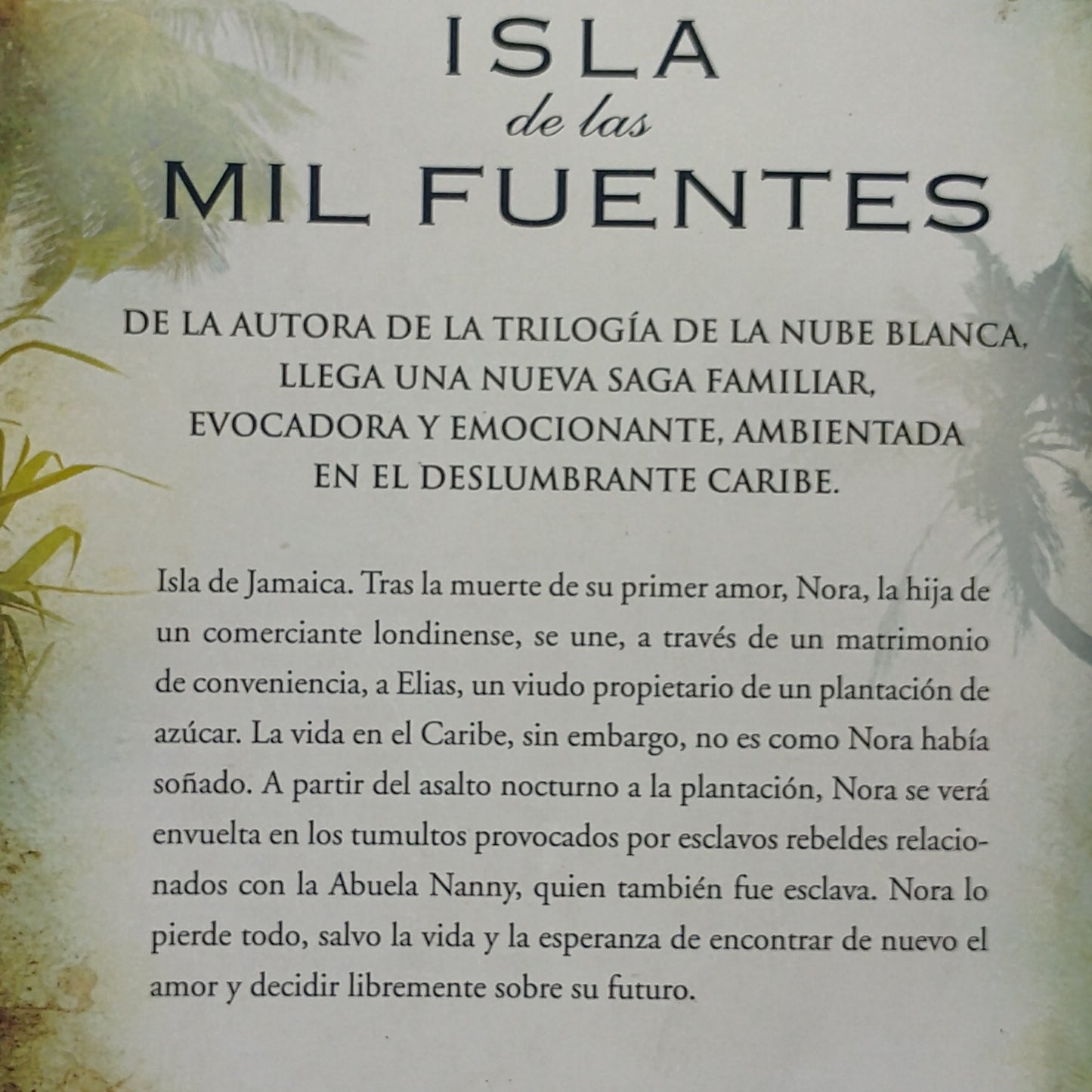 La ISLA de las MIL FUENTES - Sarah Lark
