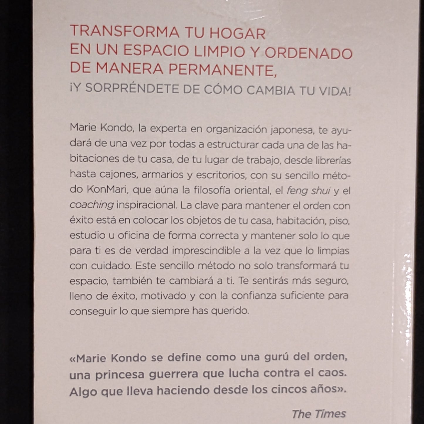 La magia del orden - Marie Kondo