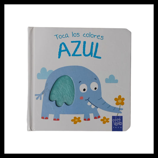 TOCA LOS COLORES. AZUL