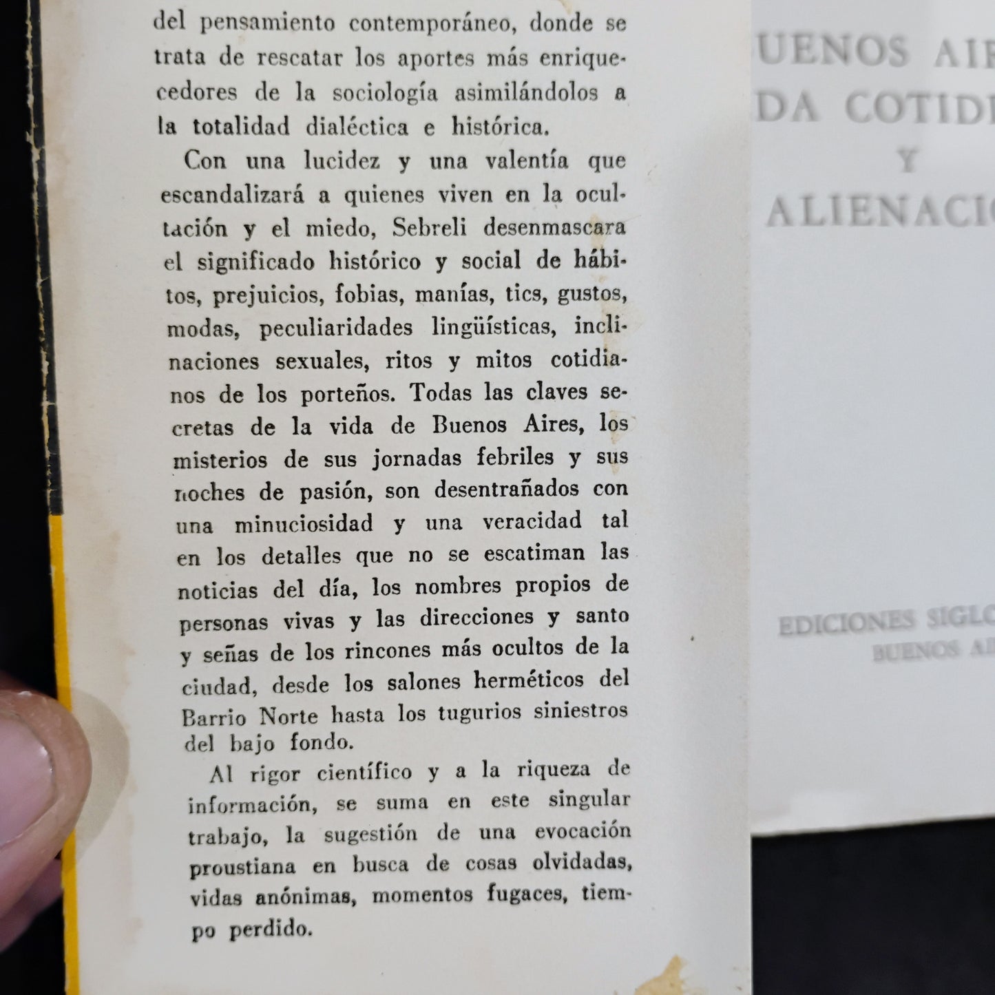 Buenos Aires. Vida cotidiana y alienación - Juan José Sebreli