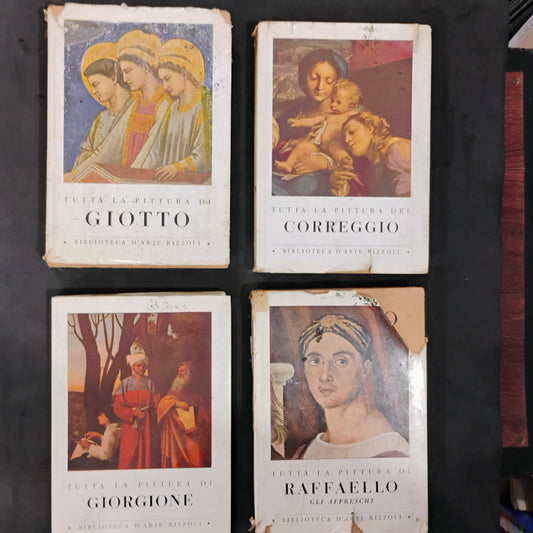 Biblioteca d'arte Rizzoli (4 tomos)