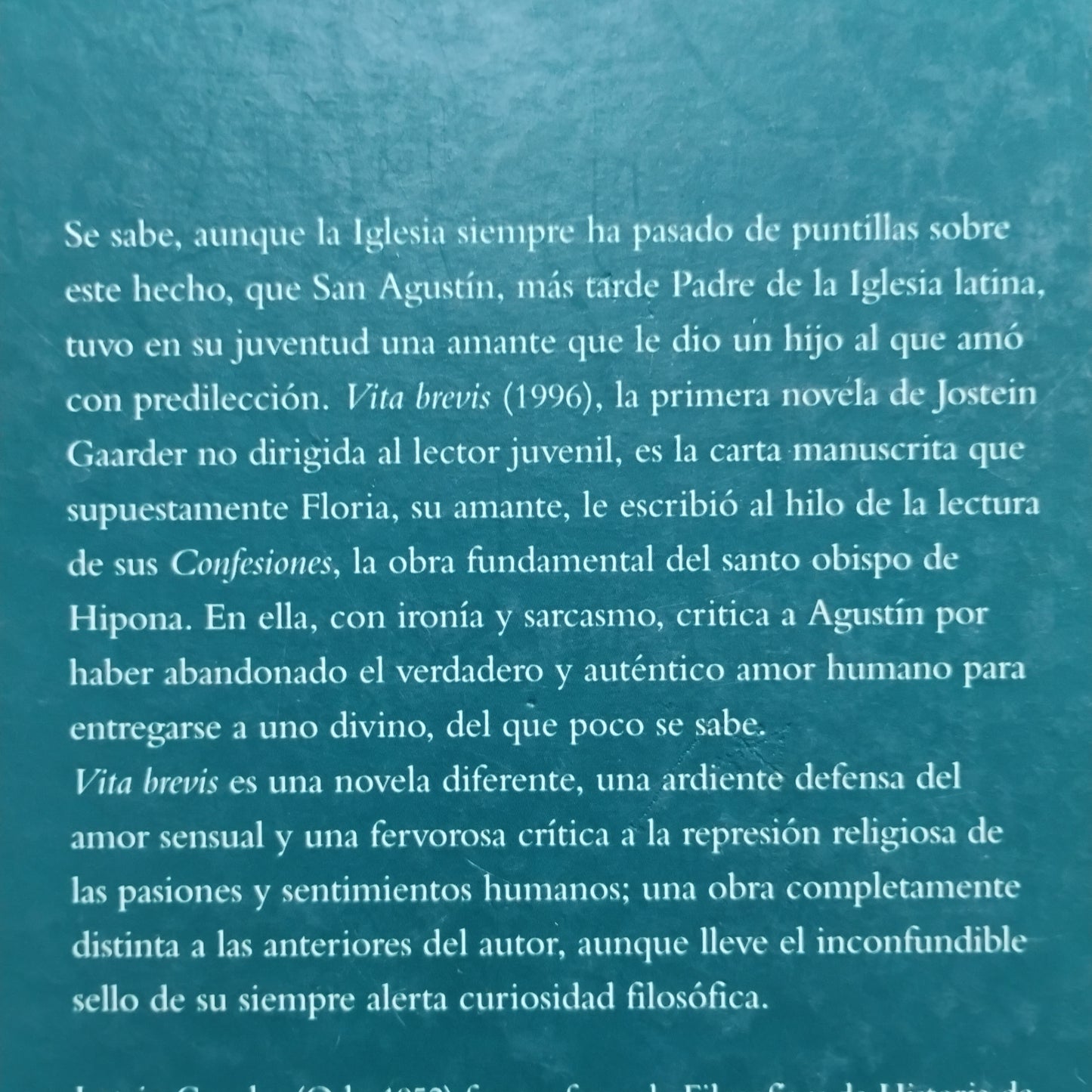 Vita Brevis - Jostein Gaarder