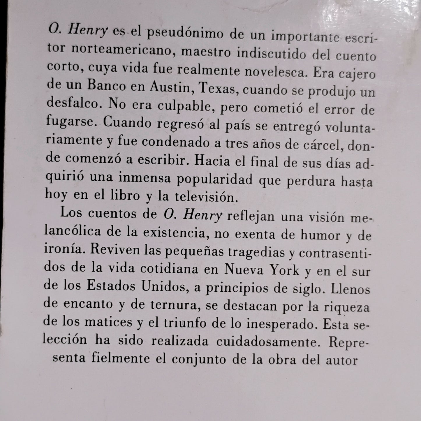 Cuentos - O'Henry
