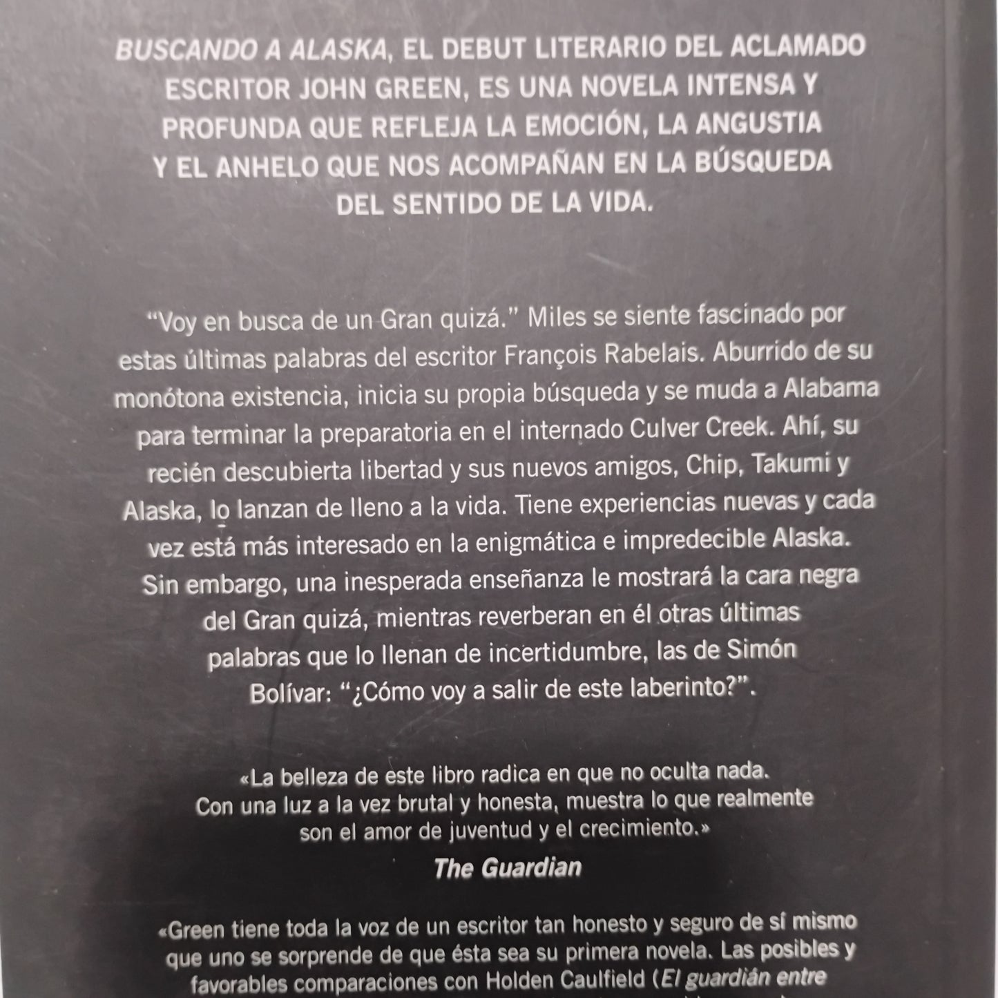 Buscando a Alaska - John Green