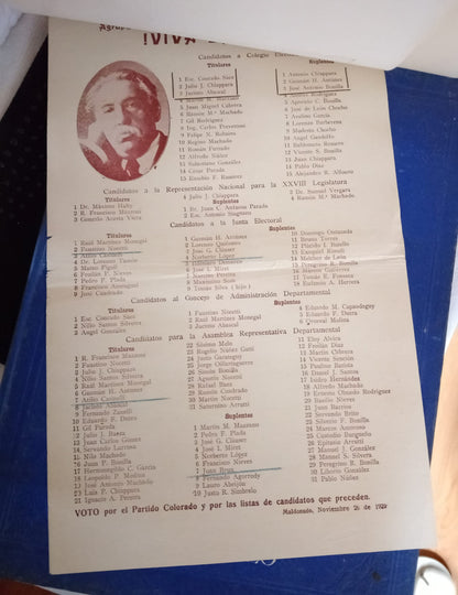 Álbum Ilustrado del Partido Nacional (1918) – Ángel Baz Robert