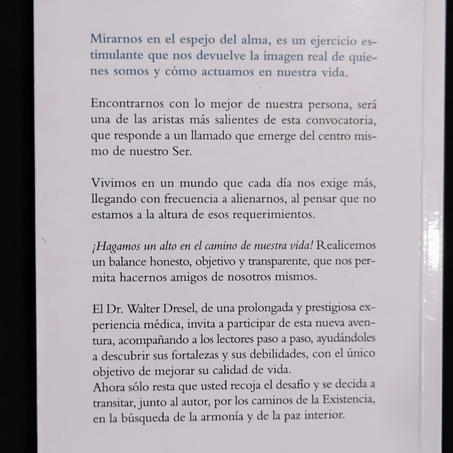 El espejo del alma - Walter Dresel