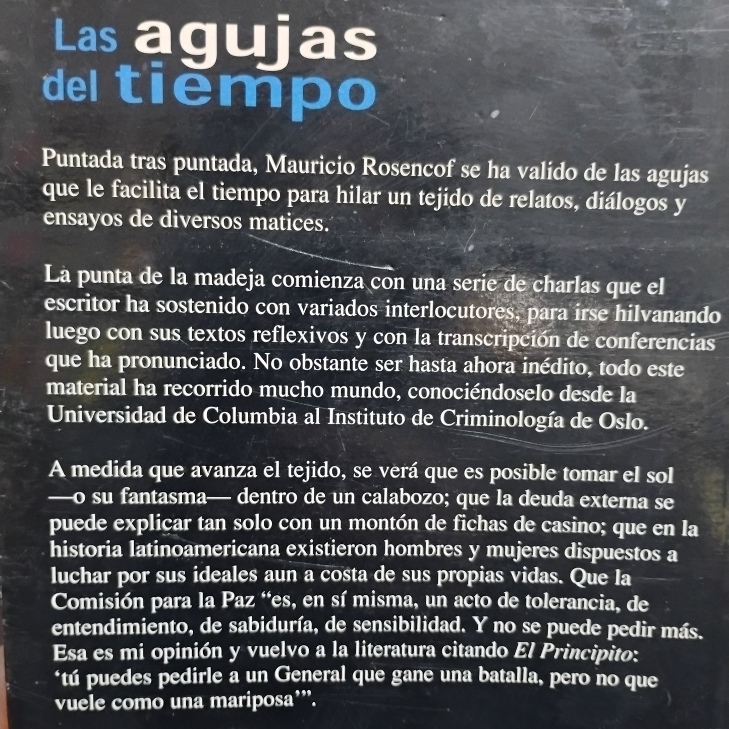 Las agujas del tiempo - Mauricio Rosencof