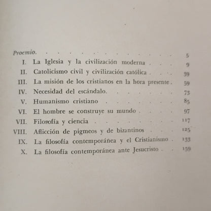 La iglesia y la civilización moderna - Michele Federico Sciacca
