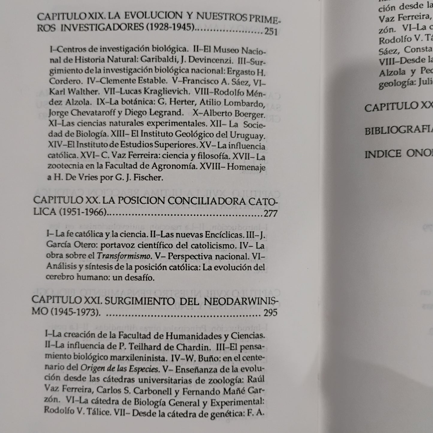 Un siglo de darwinismo. Un ensayo sobre la historia del pensamiento biológico en el Uruguay