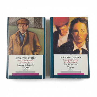 LOS CAMINOS DE LA LIBERTAD: 1. La edad de la razón. 2.El aplazamiento. - Jean Paul Sartre