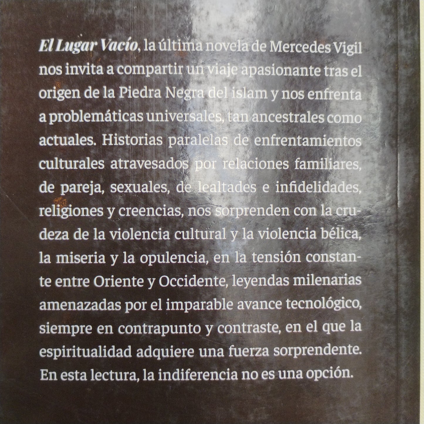 Un lugar vacío - Mercedes Vigil