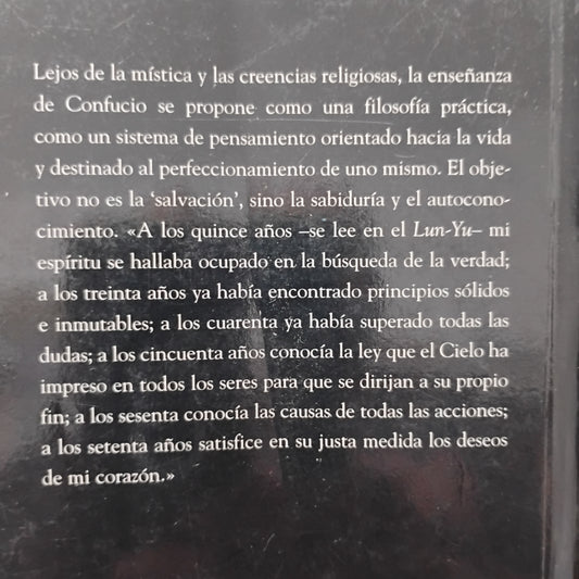 LOS CUATRO LIBROS CLÁSICOS - CONFUCIO