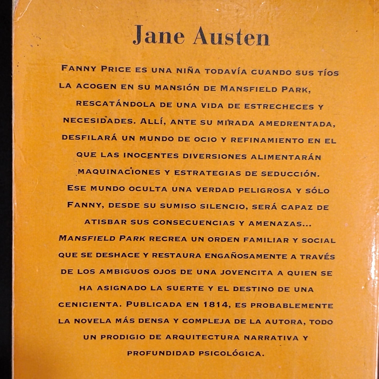 Mansfield Park - Jane Austen