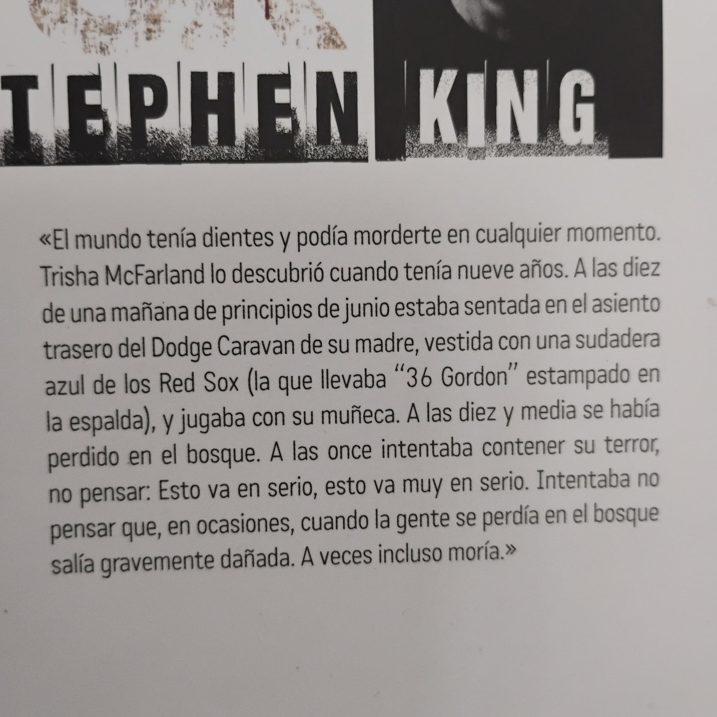 La chica que amaba a Tom Gordon - Stephen King