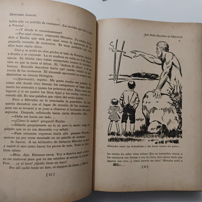 Las DOCE HAZAÑAS DE HÉRCULES - Monteiro Lobato