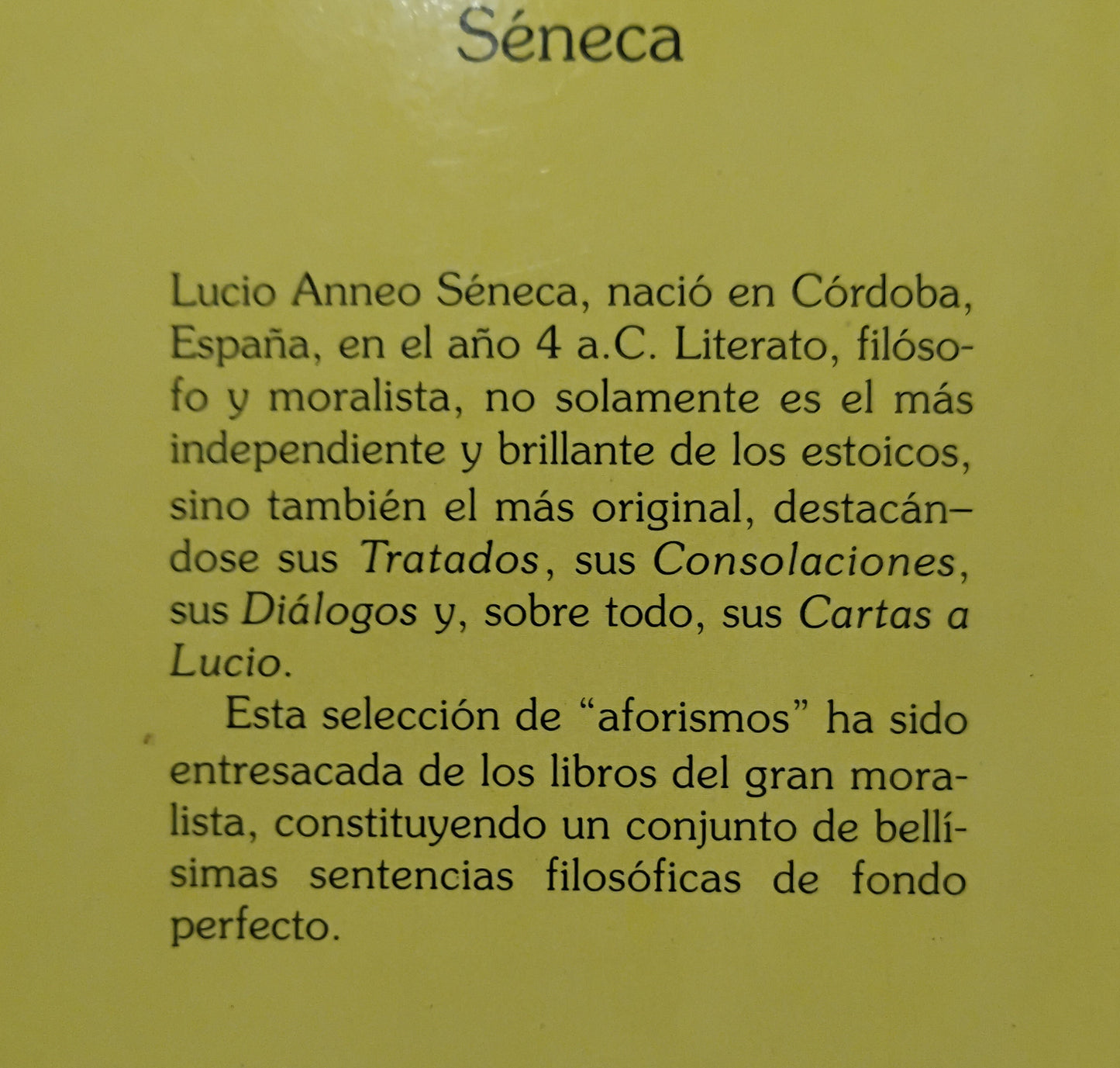 EL LIBRO DE ORO - Séneca