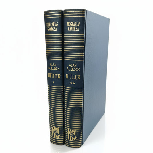 HITLER. Estudio de una tiranía (2 tomos) - Alan Bullock