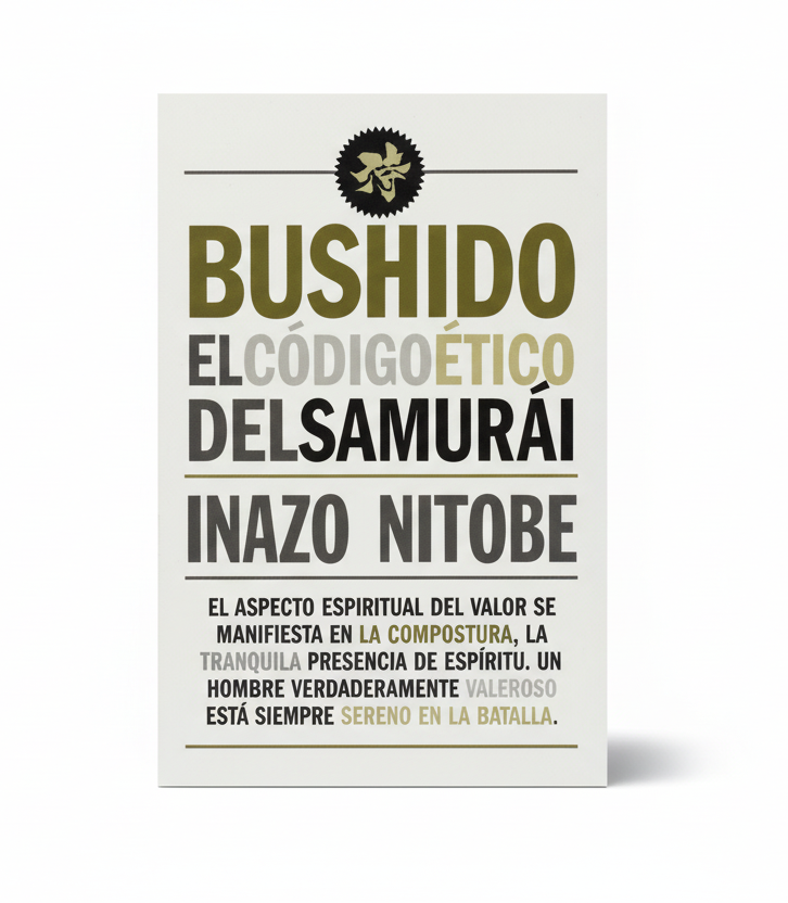 BUSHIDO. El código ético del Samurái. - Inazo Nitobe