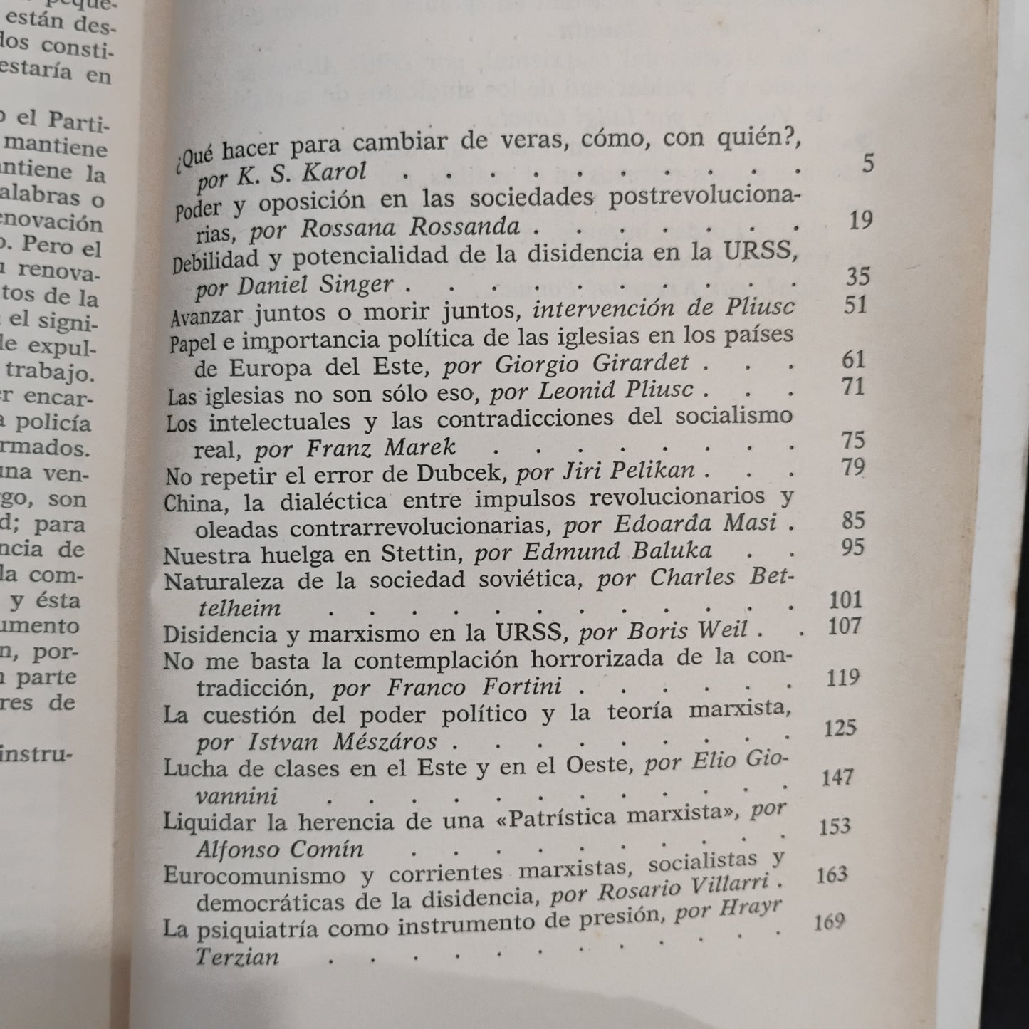 Poder y oposición en las sociedades postrevolucionarias - Autores varios
