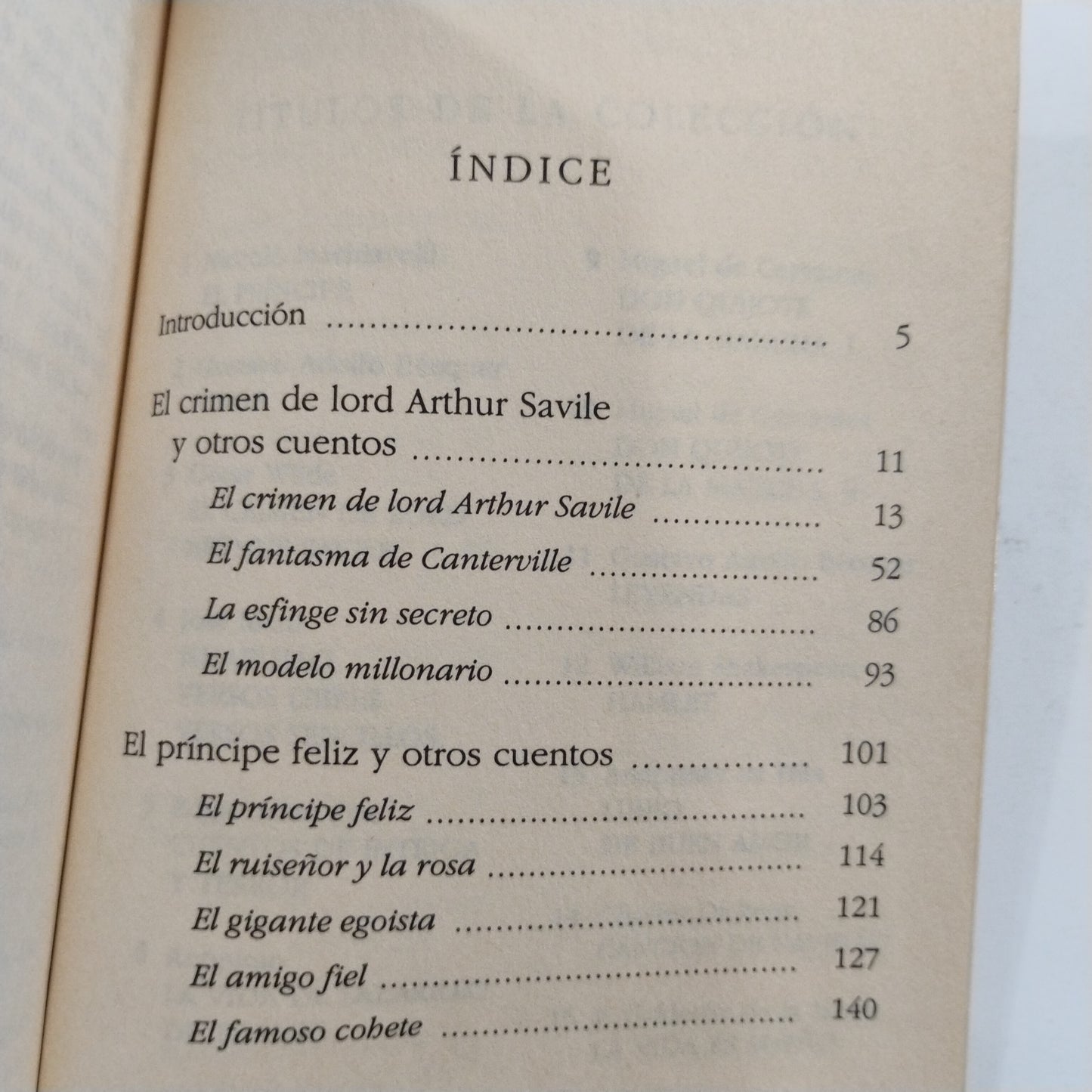 El crimen de Lord Arthur Savile y otros cuentos - Oscar Wilde