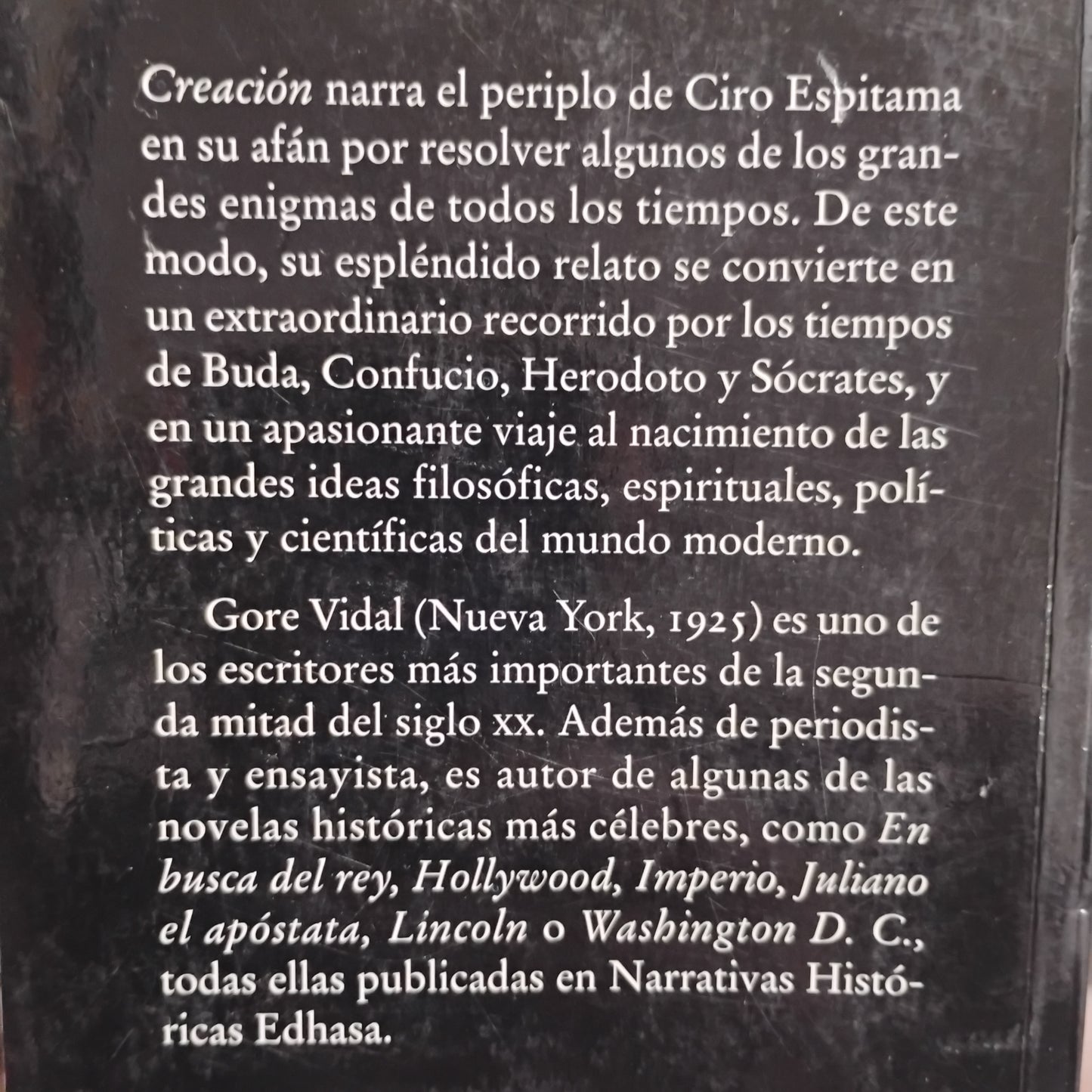 Creación - Gore Vidal