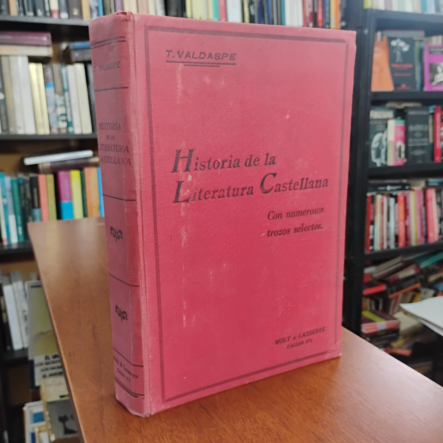 HISTORIA DE LA LITERATURA CASTELLANA - Tristán Valdaspe