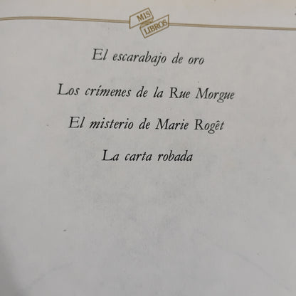 El escarabajo de oror y otros cuentos - Edgar Allan Poe