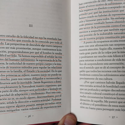 El malestar en la cultura - Sigmund Freud