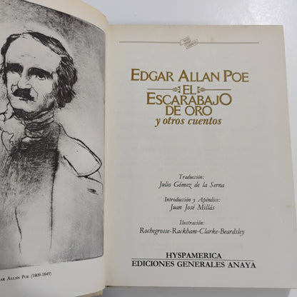 El escarabajo de oror y otros cuentos - Edgar Allan Poe