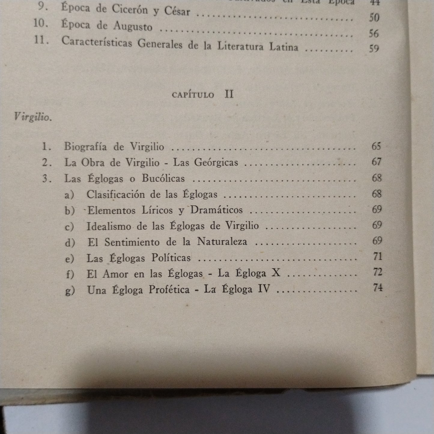 Elementos de Literatura Latina. Generalidades sobre Literatura Latina. Virgilio. Horacio - Sarah Bollo
